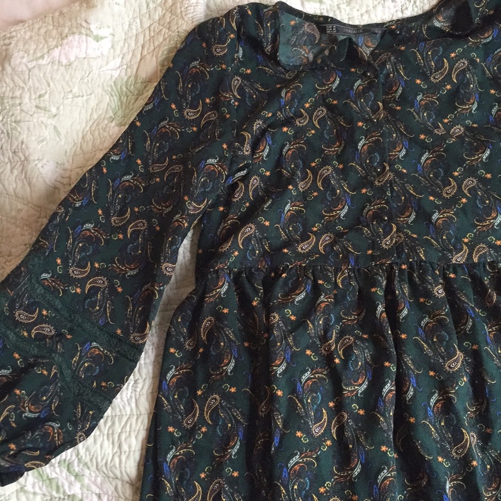 Paisley Babydoll Dress